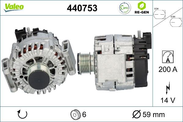 VALEO 440753 - Alternator www.molydon.hr