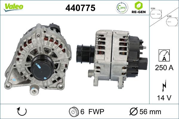 VALEO 440775 - Alternator www.molydon.hr