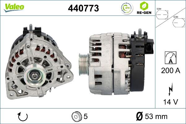 VALEO 440773 - Alternator www.molydon.hr