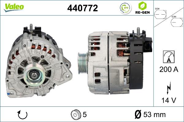 VALEO 440772 - Alternator www.molydon.hr