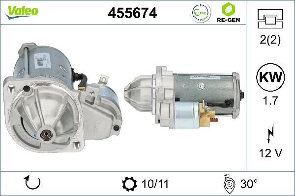 VALEO 455674 - Starter www.molydon.hr