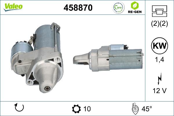 VALEO 458870 - Starter www.molydon.hr