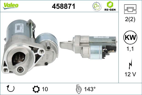 VALEO 458871 - Starter www.molydon.hr