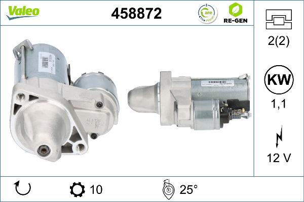 VALEO 458872 - Starter www.molydon.hr