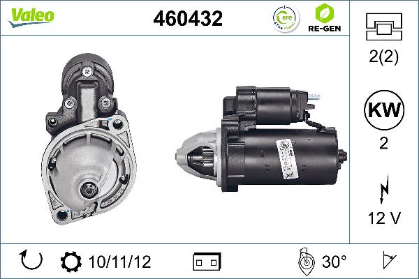 VALEO 460432 - Starter www.molydon.hr