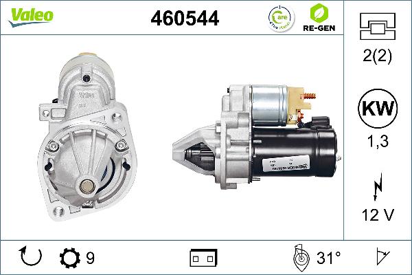 VALEO 460544 - Starter www.molydon.hr