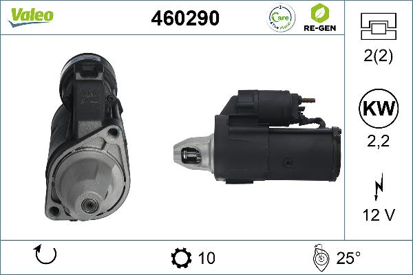 VALEO 460290 - Starter www.molydon.hr