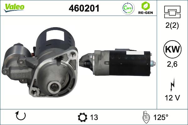 VALEO 460201 - Starter www.molydon.hr
