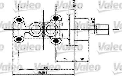Valeo 402251 - Glavni kočioni cilindar www.molydon.hr