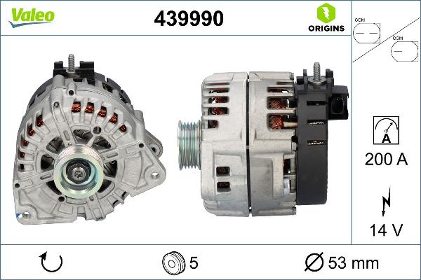 VALEO 439990 - Alternator www.molydon.hr