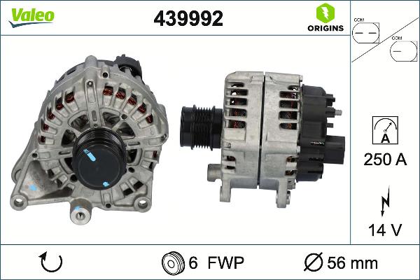 VALEO 439992 - Alternator www.molydon.hr