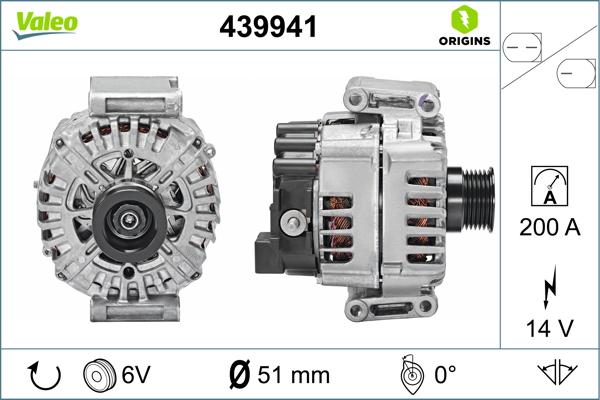 VALEO 439941 - Alternator www.molydon.hr