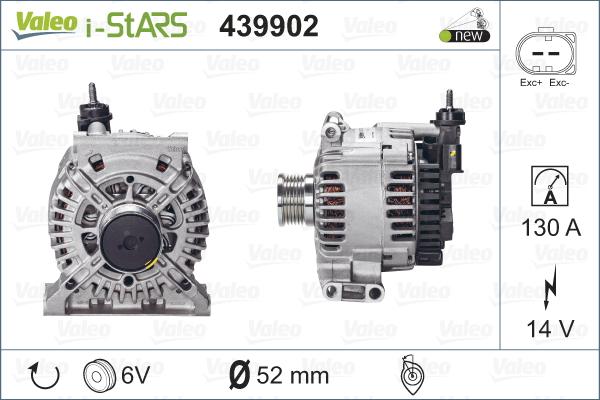 VALEO 439902 - Alternator, starter www.molydon.hr