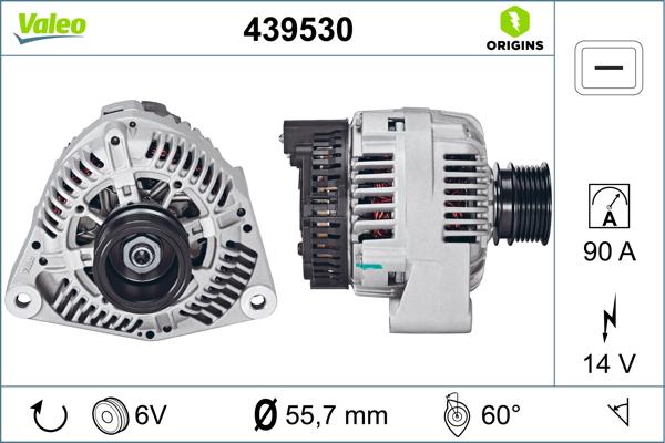 VALEO 439530 - Alternator www.molydon.hr