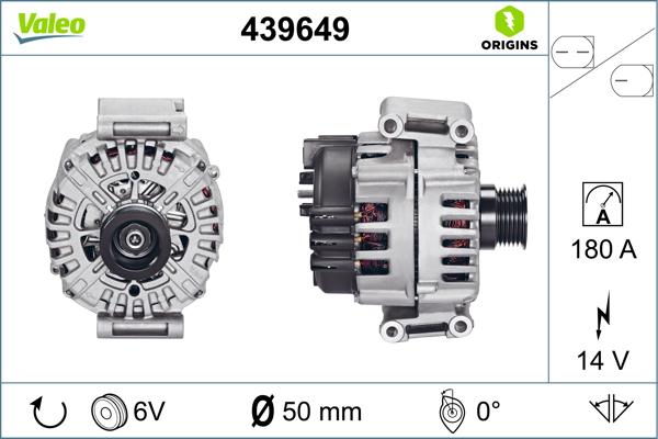 VALEO 439649 - Alternator www.molydon.hr