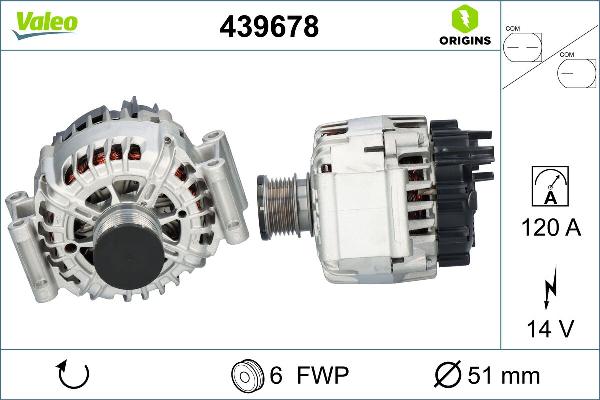 VALEO 439678 - Alternator www.molydon.hr