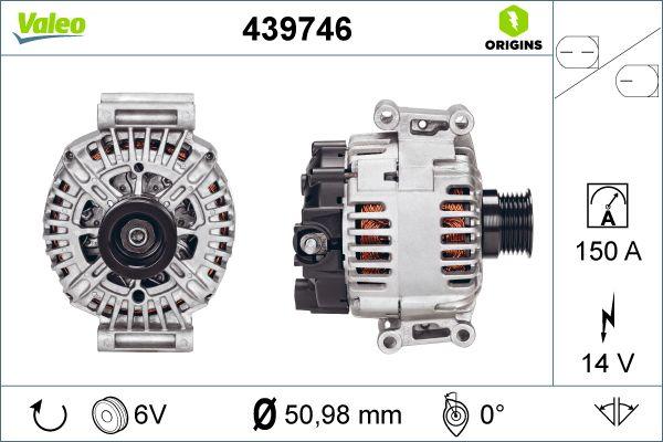 VALEO 439746 - Alternator www.molydon.hr