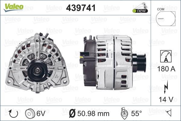 VALEO 439741 - Alternator www.molydon.hr