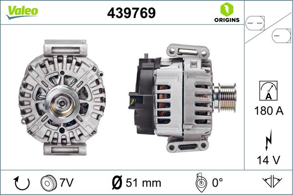 VALEO 439769 - Alternator www.molydon.hr