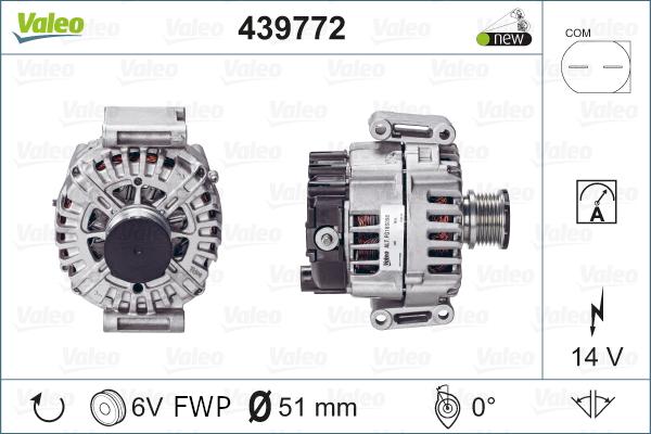 VALEO 439772 - Alternator www.molydon.hr