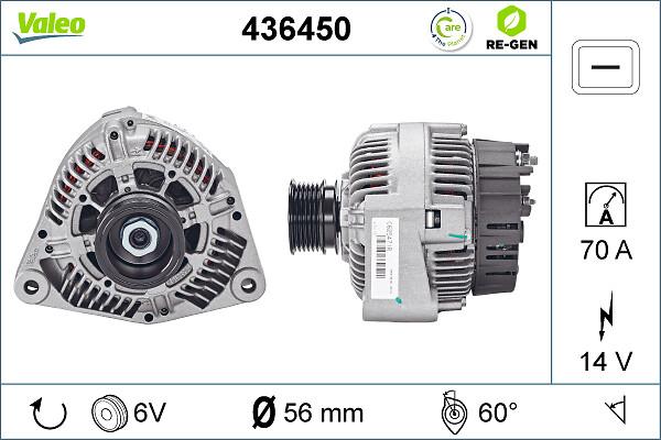 VALEO 436450 - Alternator www.molydon.hr