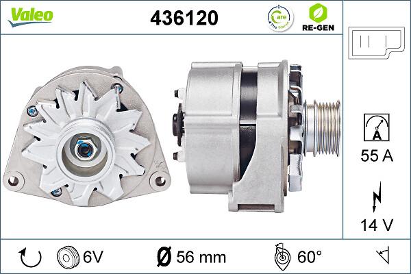 VALEO 436120 - Alternator www.molydon.hr