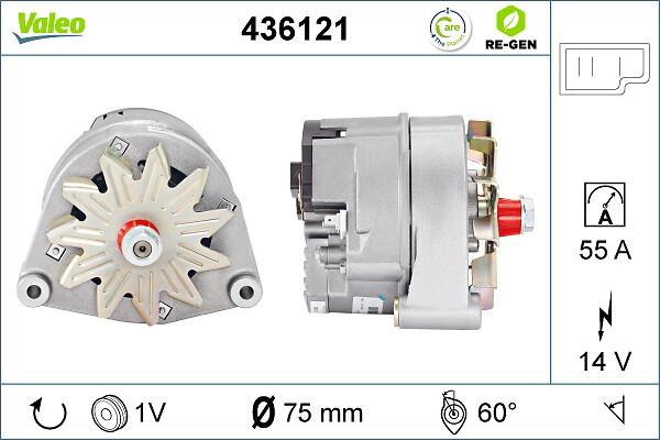 VALEO 436121 - Alternator www.molydon.hr