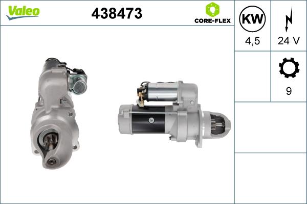 VALEO 438473 - Starter www.molydon.hr