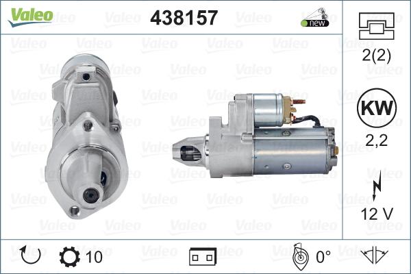 VALEO 438157 - Starter www.molydon.hr