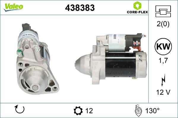 VALEO 438383 - Starter www.molydon.hr