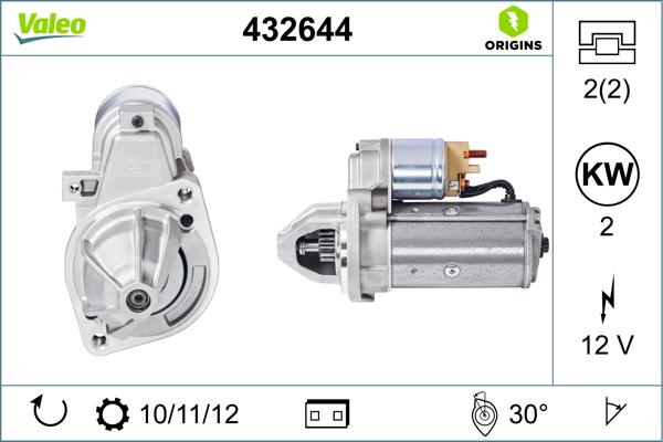 VALEO 432644 - Starter www.molydon.hr