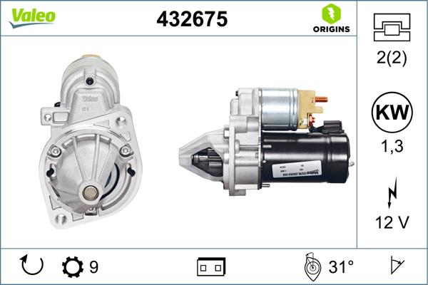 VALEO 432675 - Starter www.molydon.hr