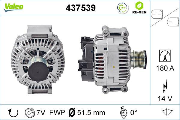 VALEO 437539 - Alternator www.molydon.hr