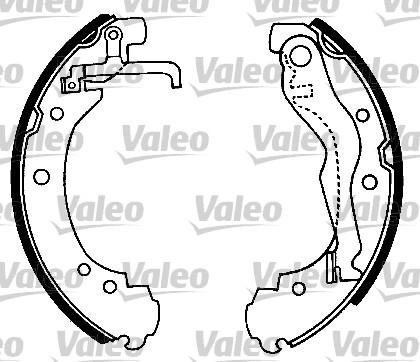 VALEO 553720 - Komplet kočnica, bubanj kočnice www.molydon.hr