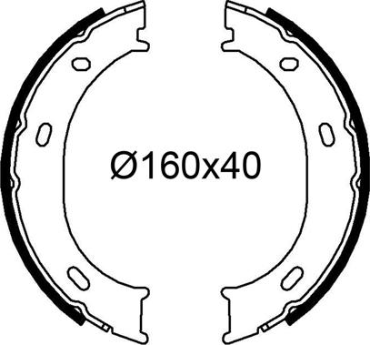 VALEO 564269 - Komplet kočnica, bubanj kočnice www.molydon.hr