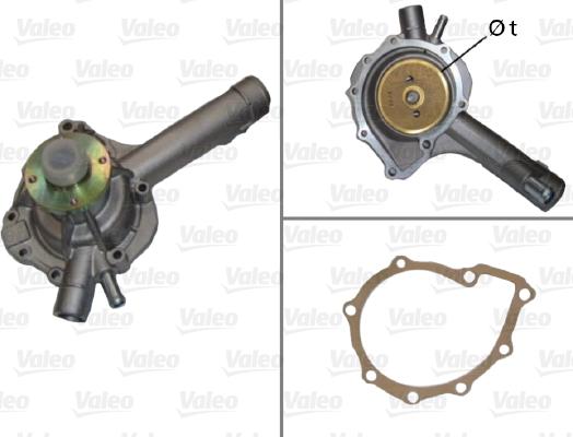 VALEO 506592 - Vodena pumpa www.molydon.hr