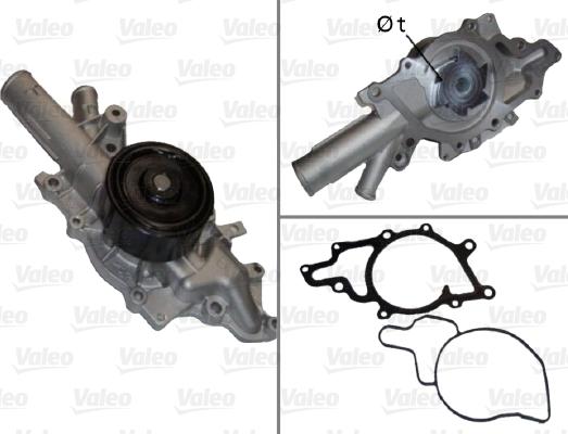 VALEO 506676 - Vodena pumpa www.molydon.hr