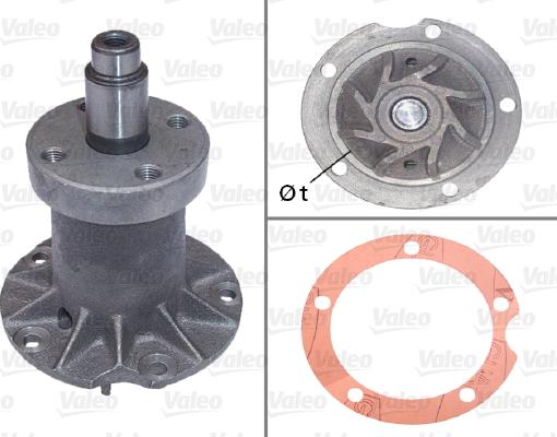 VALEO 506097 - Vodena pumpa www.molydon.hr