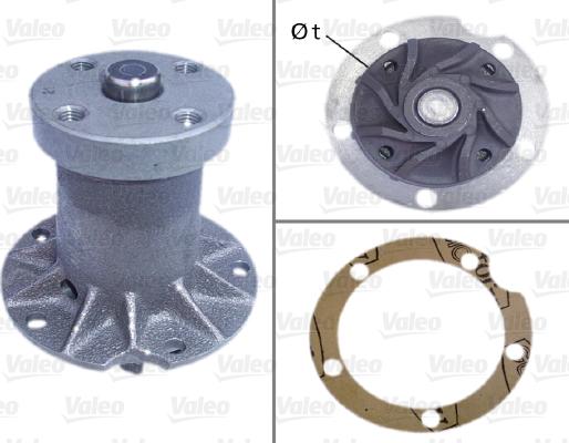 VALEO 506100 - Vodena pumpa www.molydon.hr