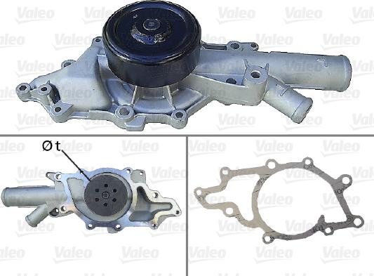 VALEO 506831 - Vodena pumpa www.molydon.hr