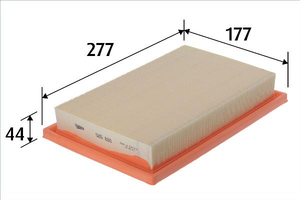 VALEO 585880 - Filter za zrak www.molydon.hr