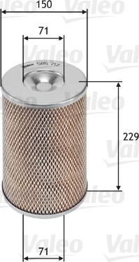 VALEO 585712 - Filter za zrak www.molydon.hr