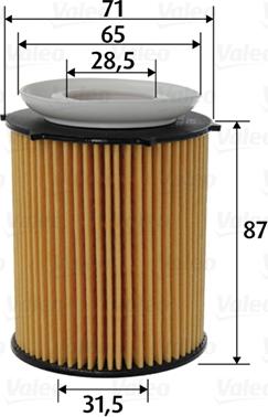 VALEO 586618 - Filter za ulje www.molydon.hr