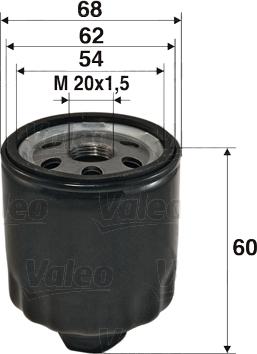 Valeo 586011 - Filter za ulje www.molydon.hr