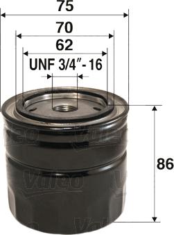 Valeo 586023 - Filter za ulje www.molydon.hr