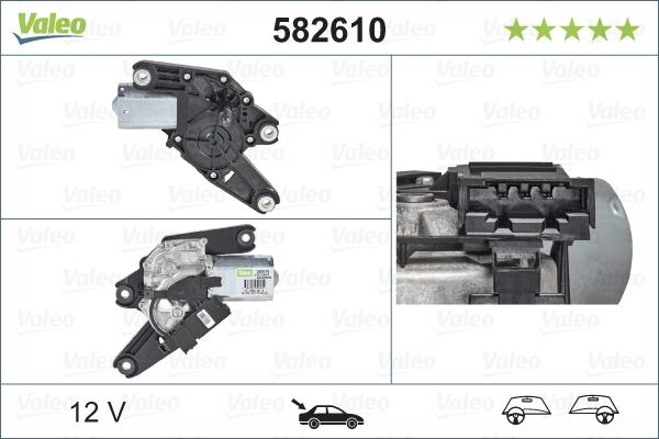VALEO 582610 - Motor brisača www.molydon.hr