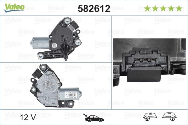 VALEO 582612 - Motor brisača www.molydon.hr