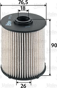 VALEO 587922 - Filter za gorivo www.molydon.hr