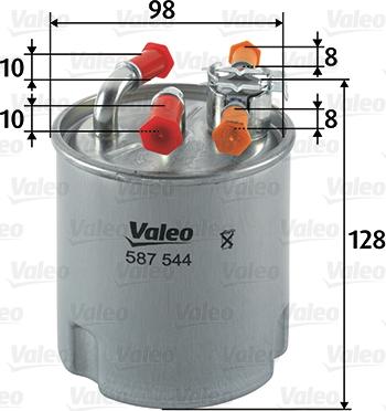 Valeo 587544 - Filter za gorivo www.molydon.hr