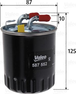 VALEO 587552 - Filter za gorivo www.molydon.hr